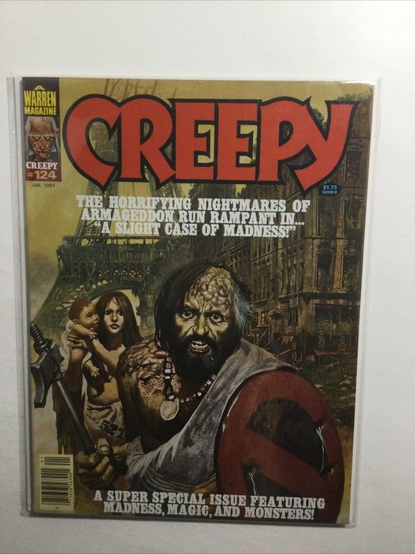Creepy 124 Jan 1981 Fine Fn 6.0 Warren Magazine