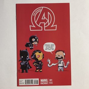 New Avengers 2012 1 Marvel NM near mint Skottie Young Variant