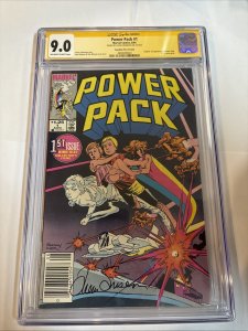 Power Pack ( 1985) #1 (CGC 9.0)  Signed Louis Simonson 1st App Power Pack • CPV