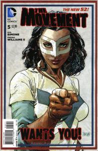 Movement, The #5 VF/NM ; DC | New 52 I Want You Cover Gail Simone