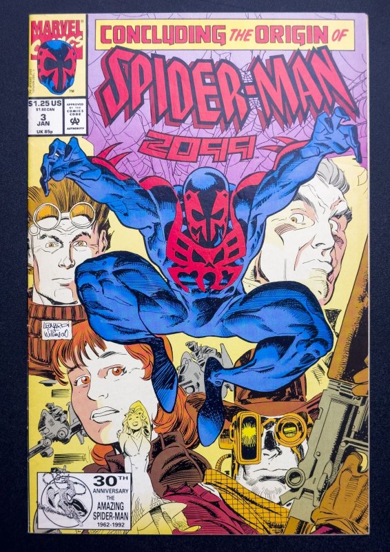 Spider-Man 2099 #1,2,3 (1993) [Lot of 3 books] VF - KEY