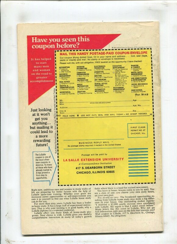 ARRGH! #1 - FANGS FOR THE MEMORY! - (5.0) 1974