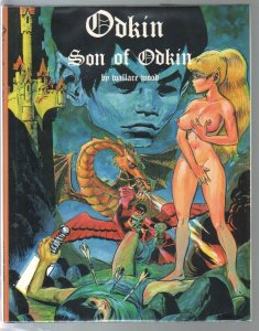 Odkin, Son Of Odkin 1981-Wally Wood art-hardback with dj-limited edition-FN/VF