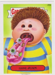 2015 Garbage Pail Kids  #20b- Gone Juan