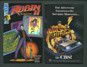 Robin II #1 (Joker's Wild)  SET (5)  9.4 NM-9.6 NM+  October 1991