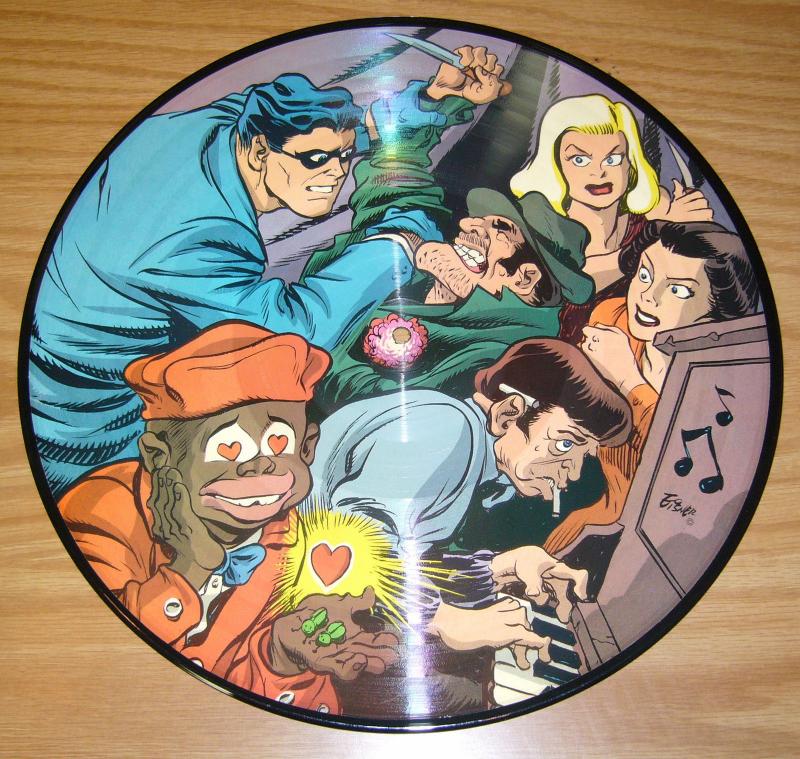 Will Eisner's the Spirit picture disk - ev'ry little bug - bill harr - robbins 