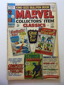 Marvel Collectors' Item Classics #2 VG- Con tape pull fc moisture stains bc