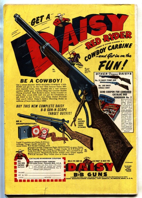 Dale Evans #10 --comic book-DC Golden Age Western--Alex Toth--1950