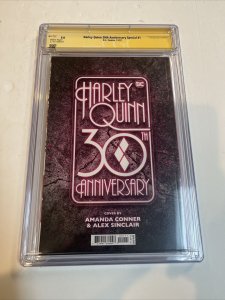 Harley Quinn 30th Anniversary (2022) # 1 (CGC 9.8 SS) Signed Alex Sinclair