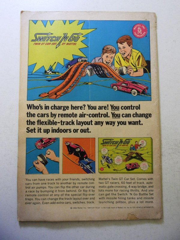 Strange Adventures #192 (1966) VG- Condition moisture stain/tear bc