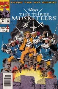 Disney's The Three Musketeers #1 Newsstand Cover (1994) Marvel