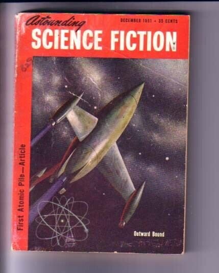 ASTOUNDING SCI-FI-12/1961-ROCKET CVR/CARTIER VG