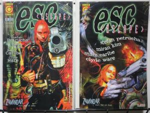 ESC (1996 COMICO) 1-2  Petrucha, Kim, Caribe, Ware COMICS BOOK