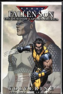 Fallen Son: The Death of Captain America Turner Cover (2007) Wolverine