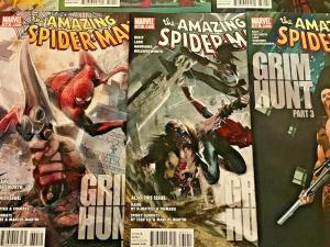 AMAZING SPIDER-MAN#627-637 NM LOT 2010 MARVEL COMICS