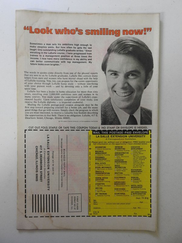 Son of Satan #3 (1976) VG Condition moisture stain