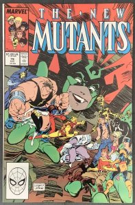 The New Mutants #78 (1989, Marvel) NM+