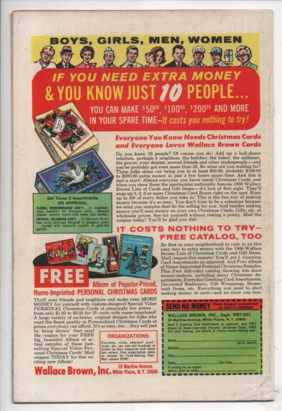 FANTASTIC FOUR #78, VF-, Jack Kirby, Thing, Human Torch, 1968, Kirby Sinnott