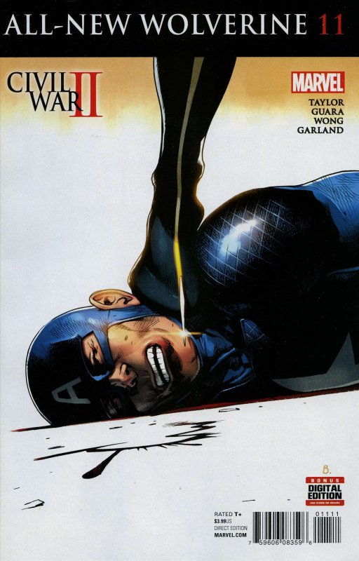 All-New Wolverine #11 VF/NM ; Marvel | Civil War II