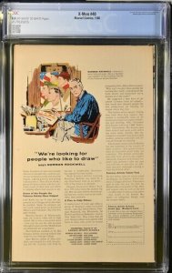 X-Men #40 1968 Marvel Comics CGC 8.0 Frankenstein app