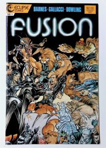 Fusion #1 (Jan 1987, Eclipse) VF-