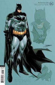 BATMAN #105 (2020)  JORGE JIMINEZ BATMAN CARDSTOCK VARIANT DC NM.