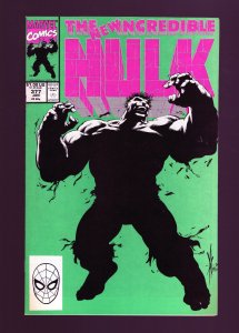 Incredible Hulk #377 - 1st. App. Professor Hulk. Dale Keown Cover (8.0/8.5) 1990