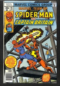 Marvel Team-up #65 FN/VF 7.0 1st US Captain Britain! Comics