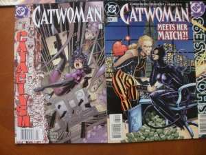 7 DC Comic: CATWOMAN #2 4 27 46 56 69 & Showcase 1993 Annual Cyborg Blue Devil