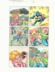 Spectacular Spider-Man #-1 p.16 Color Guide Art - Young Flash by John Kalisz