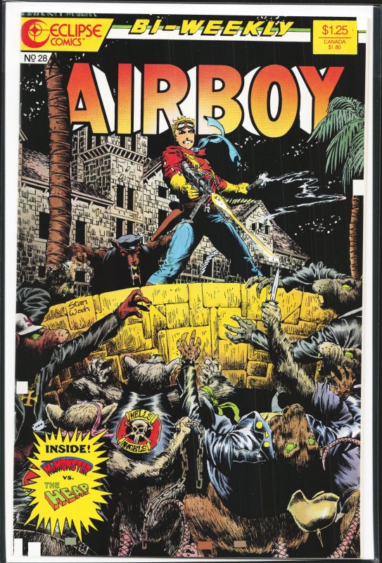 Airboy #28 (1987) Airboy [Key Issue]