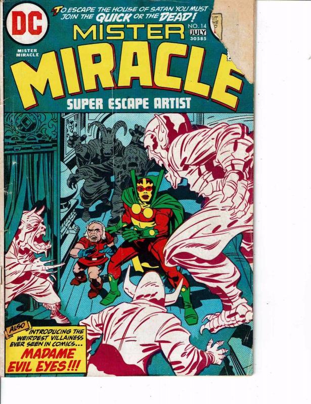 Lot Of 2 Comic Books DC Mister Miracle #20 and #14 ON7