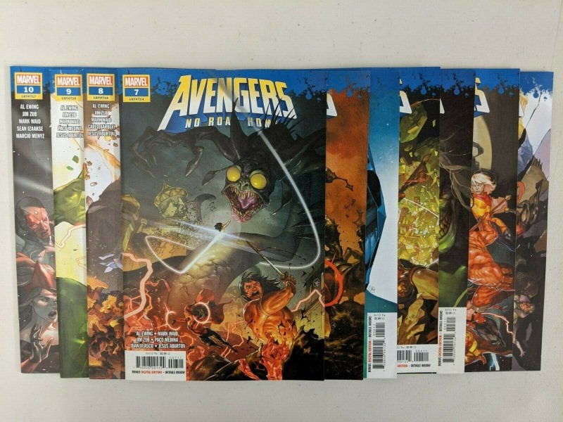 Avengers No Road Home #1-10 - Conan the Barbarian Immortal Hulk - (9.0+) 