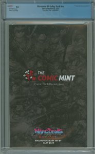 Warcorns: Birthday Bash #nn CGC 9.8! Comic Mint Virgin Metal Edition!