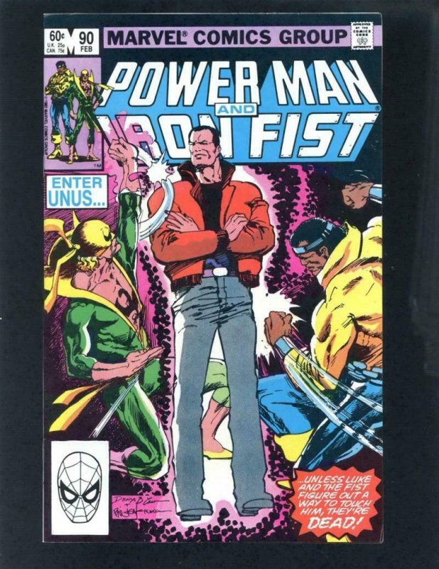 POWER MAN & IRON FIST #90, NM-, Luke Cage, 1974 1983, Kung-Fu, Marvel