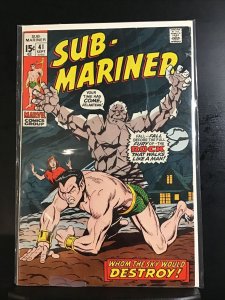 Sub-Mariner 1971 Marvel Comics 41