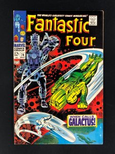 Fantastic Four #74 (1968) GD Galactus, Silver Surfer, and The Punisher