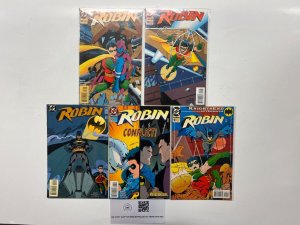 5 Robin DC Comic Books # 9 13 14 15 16 Batman Superman Wonder Woman 75 JS43