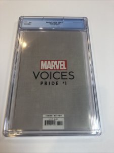 Marvel's Voices Pride (2021) # 1 (CGC 9.8) Jimenez Virgin Edition B | Census=3