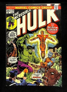 Incredible Hulk (1962) #178 Death & Rebirth Adam Warlock!