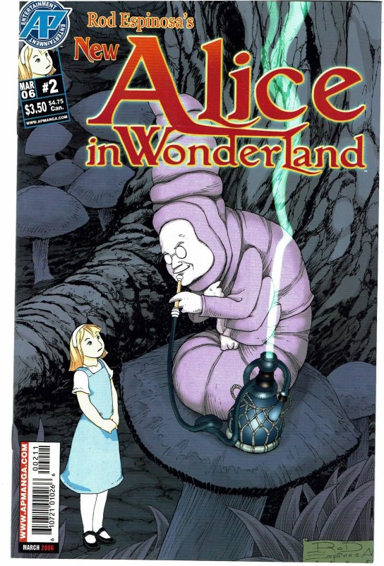 New Alice In Wonderland #2 NM+