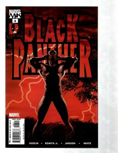 Lot Of 12 Black Panther Marvel Comic Books # 1 1 2 3 3 4 5 6 7 8 9 10 RB27