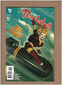 DC Comics: Bombshells #4 Ant Lucia 2016 Harley Quinn NM- 9.2