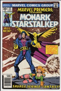 Marvel Premiere #32 (1976) Monark Starstalker [Key Issue]