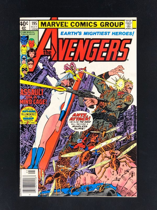Avengers #195 (1980) VF 1st cameo appearance of the Taskmaster