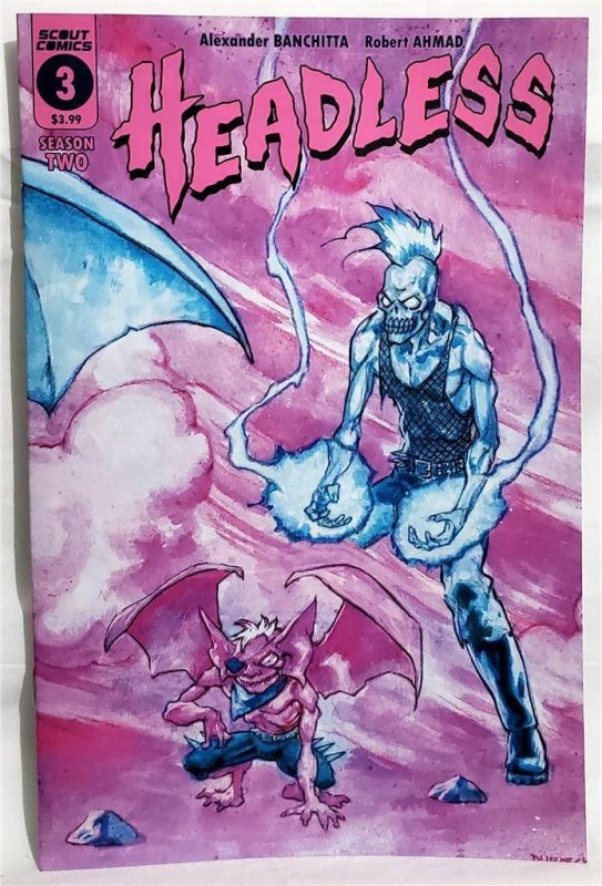 HEADLESS Season Two #1 - 3 Connecting Covers Triptych (Scout 2021) 