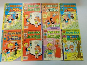 Richie Rich Harvey Comic Lot 40¢ Covers 39 Different Average 5.0