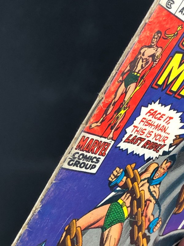 Sub-Mariner #24 (1970) Cover Art by John Buscema
