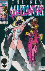 New Mutants, The #39 FN ; Marvel | Art Adams Emma Frost