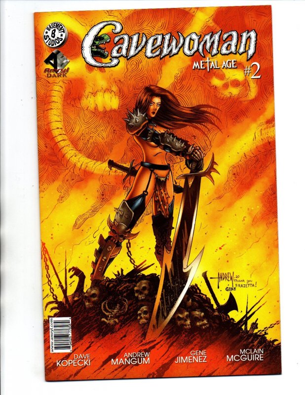 Cavewoman Metal Age #2 - Amryl - 2021 - NM